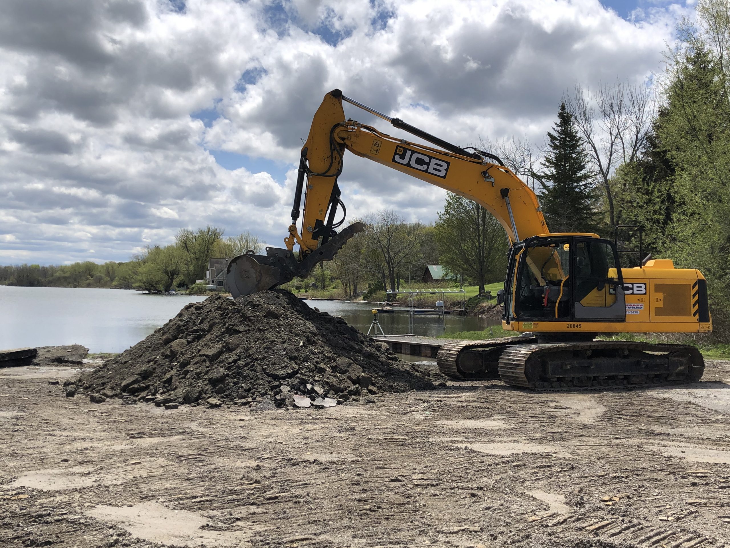 Repairs underway on Cassadaga Lakes’ boat launch News, Sports, Jobs